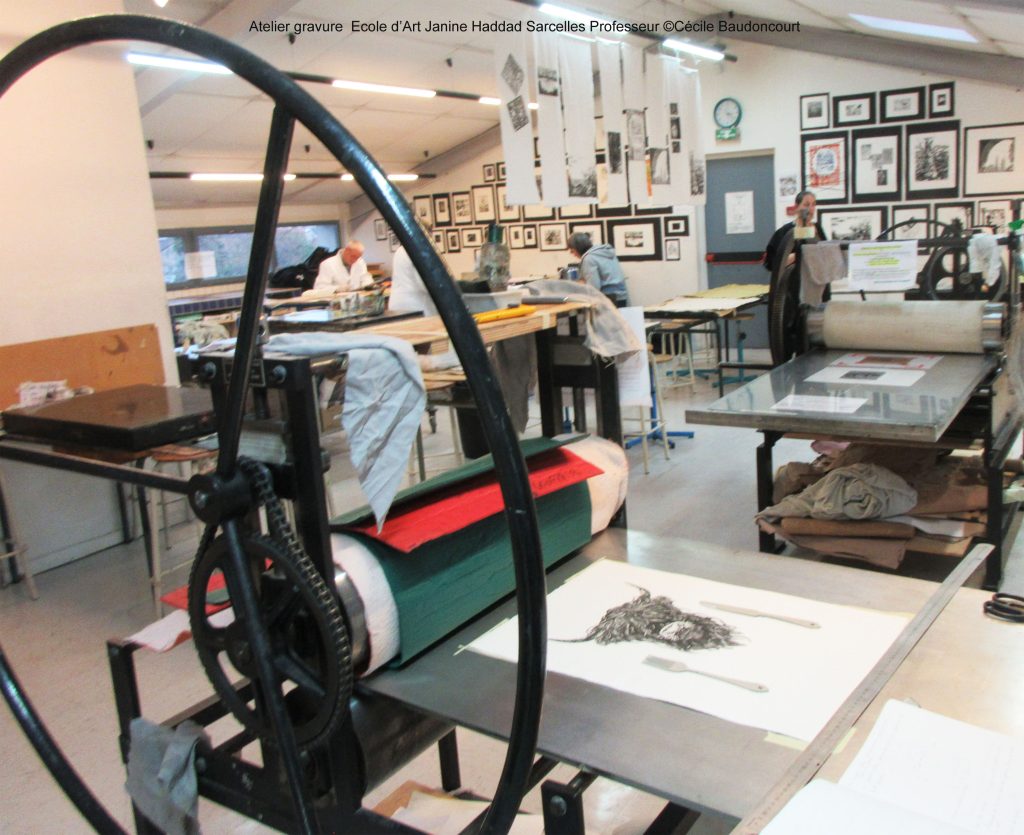 Biennale gravure pour Agence Verbatim